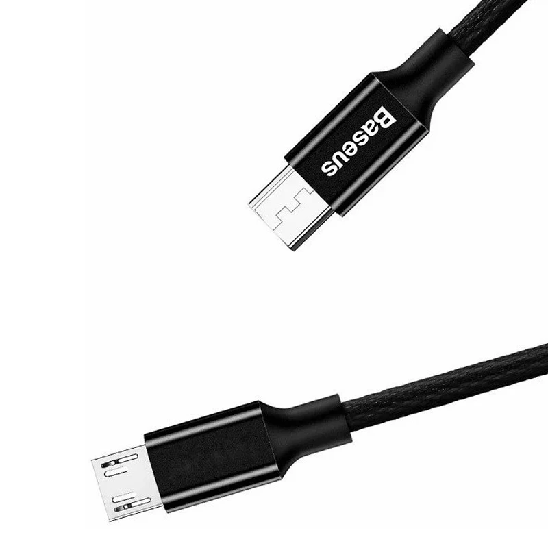 کابل میکرو یو اس بی 2 آمپر باسئوس Yiven CAMYW-B طول 1.5 متر