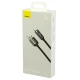 کابل تایپ سی فست شارژ 66 وات باسئوس CASX02000 طول 1 متر