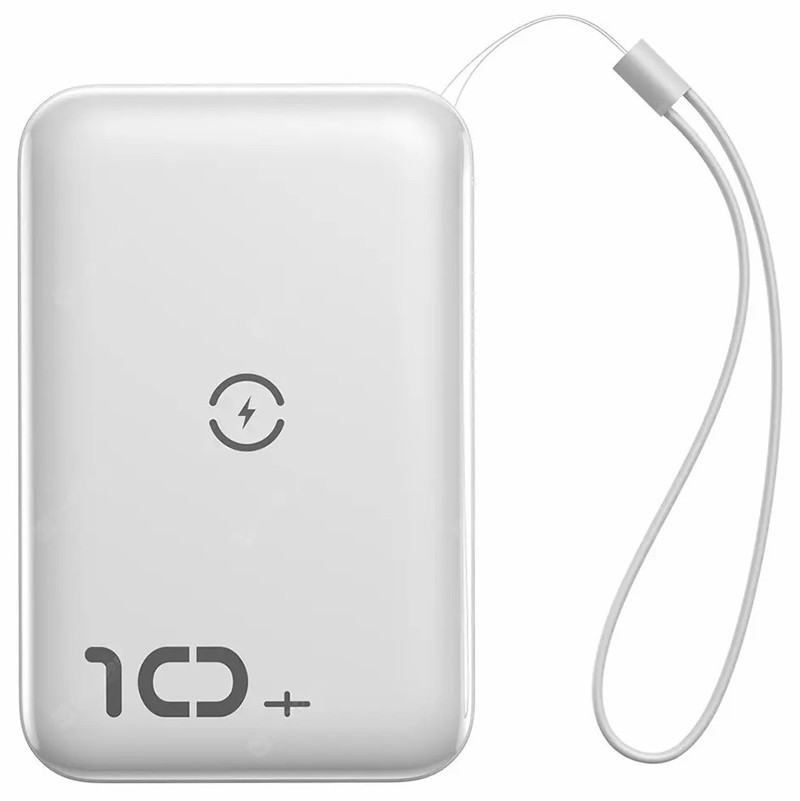 پاور بانک بی سیم فست شارژ 10000 باسئوس Baseus Mini S PPXFF10W QC PD 18W