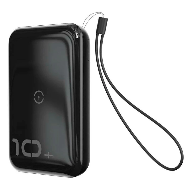پاور بانک بی سیم فست شارژ 10000 باسئوس Baseus Mini S PPXFF10W QC PD 18W