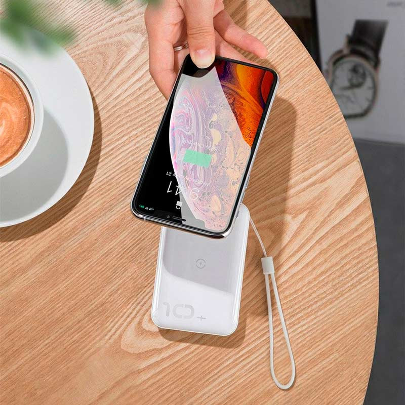 پاور بانک بی سیم فست شارژ 10000 باسئوس Baseus Mini S PPXFF10W QC PD 18W