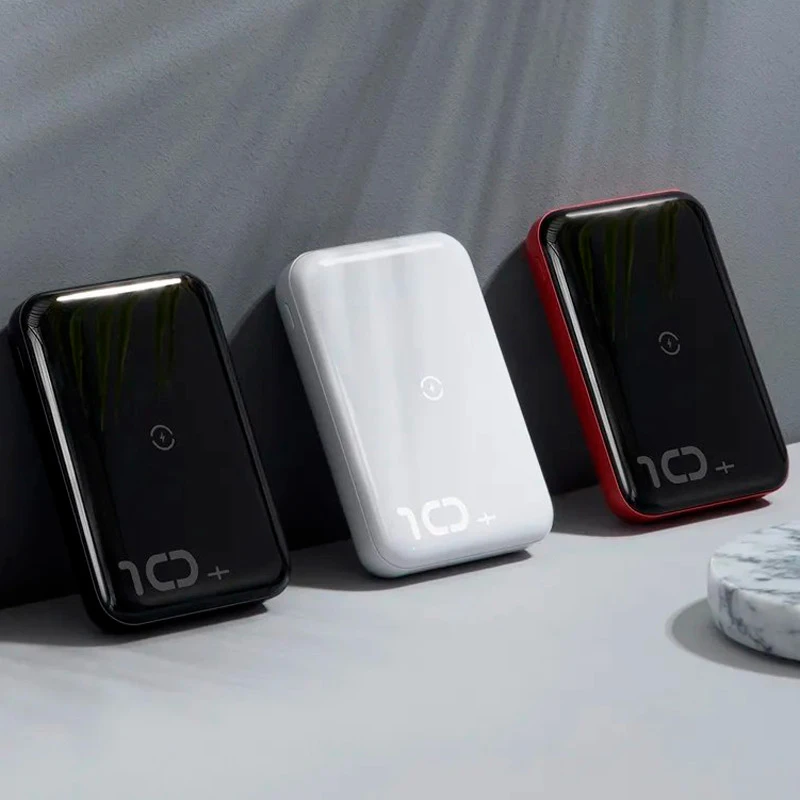پاور بانک بی سیم فست شارژ 10000 باسئوس Baseus Mini S PPXFF10W QC PD 18W