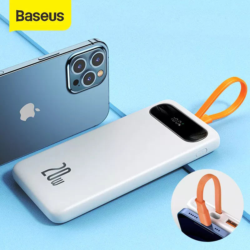 پاور بانک فست شارژ 20000 باسئوس Baseus PPBLK20I QC3.0 PD 20W