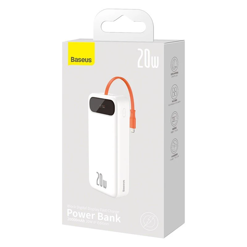 پاور بانک فست شارژ 20000 باسئوس Baseus PPBLK20I QC3.0 PD 20W
