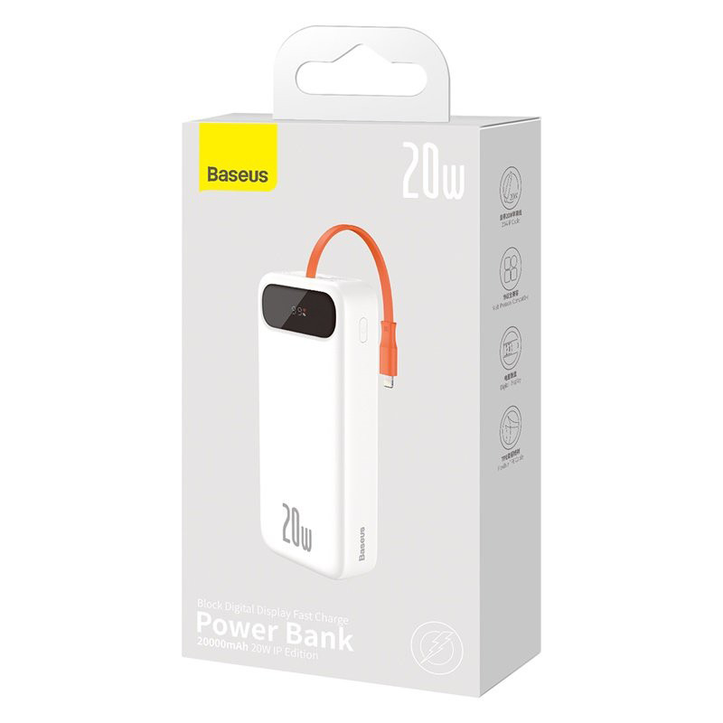 پاور بانک فست شارژ 20000 باسئوس Baseus PPBLK20I QC3.0 PD 20W
