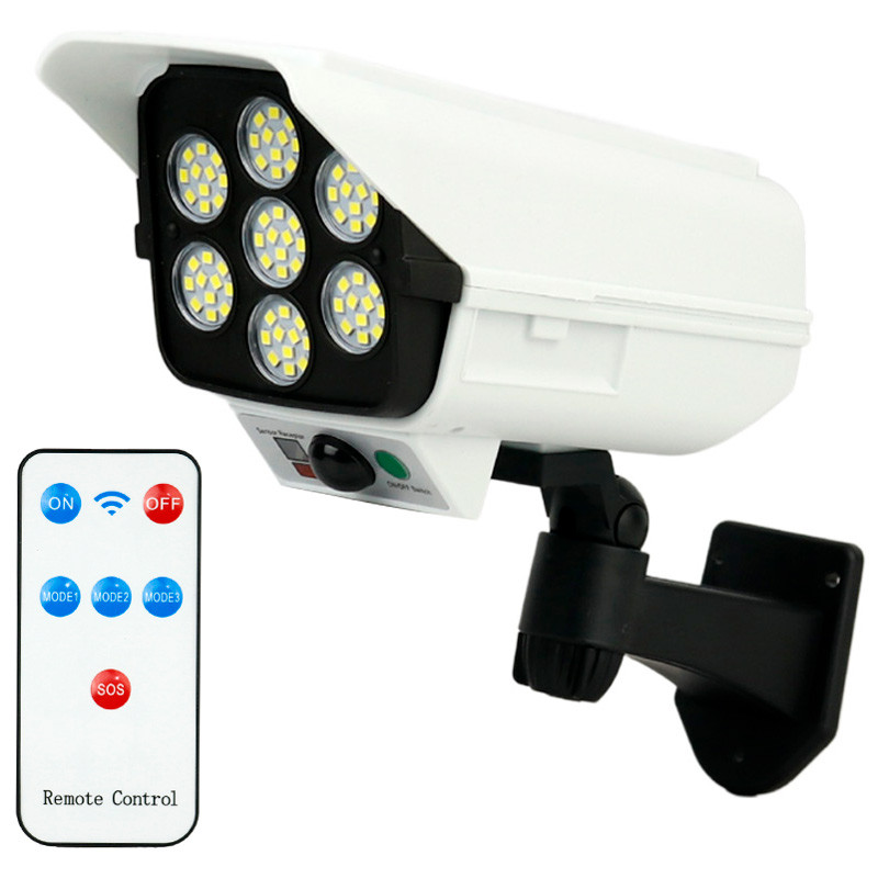 چراغ دیواری سنسوردار خورشیدی CL-877A + ریموت کنترل