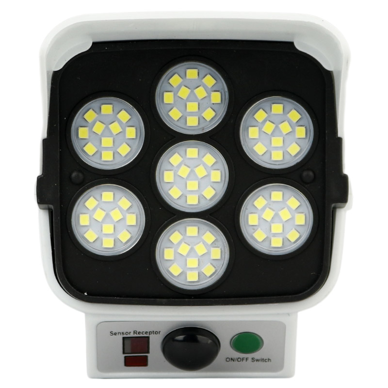چراغ دیواری سنسوردار خورشیدی CL-877A + ریموت کنترل