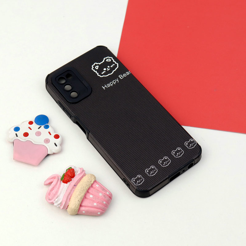 قاب کبریتی طرحدار محافظ لنزدار Samsung Galaxy A03s