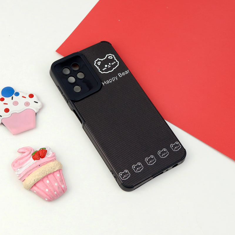 قاب کبریتی طرحدار محافظ لنزدار Samsung Galaxy A22 4G