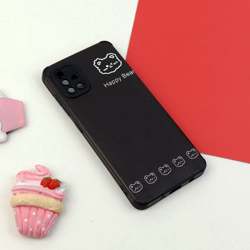 قاب کبریتی طرحدار محافظ لنزدار Samsung Galaxy A51 4G