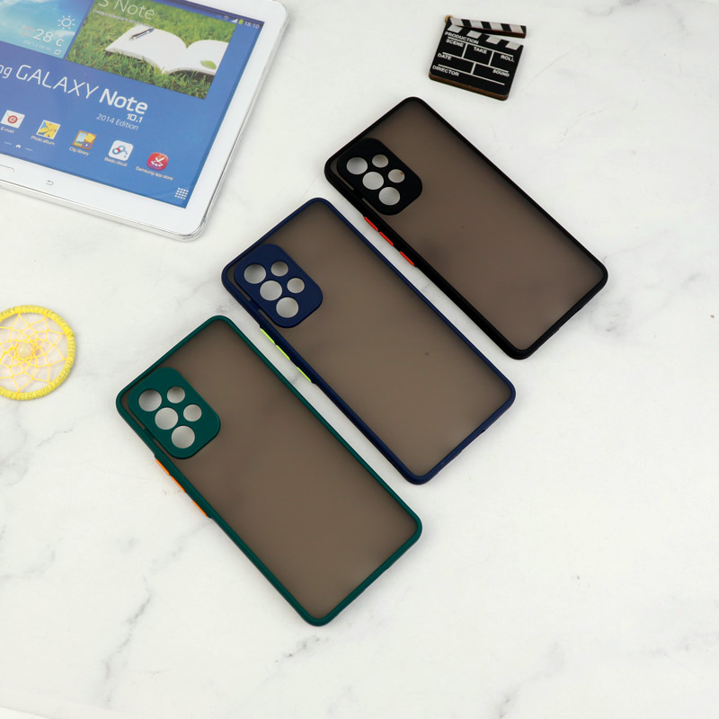قاب PC مات محافظ لنز دار Samsung Galaxy A53 5G
