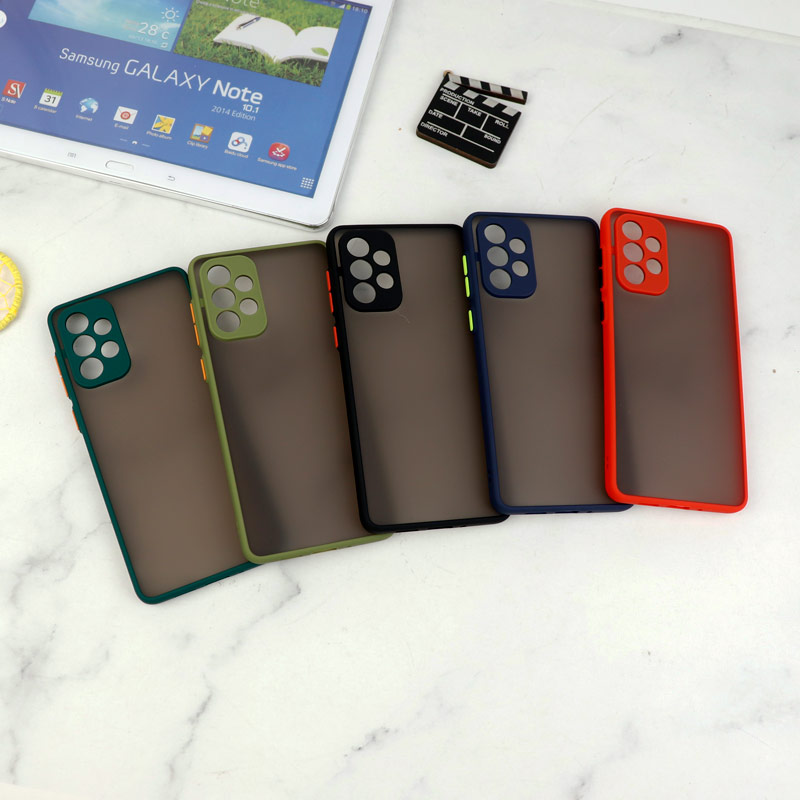 قاب PC مات محافظ لنز دار Samsung Galaxy A73