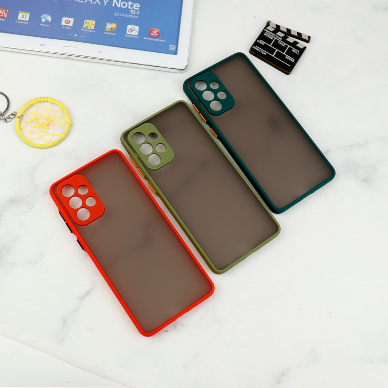 قاب PC مات محافظ لنز دار Samsung Galaxy A73