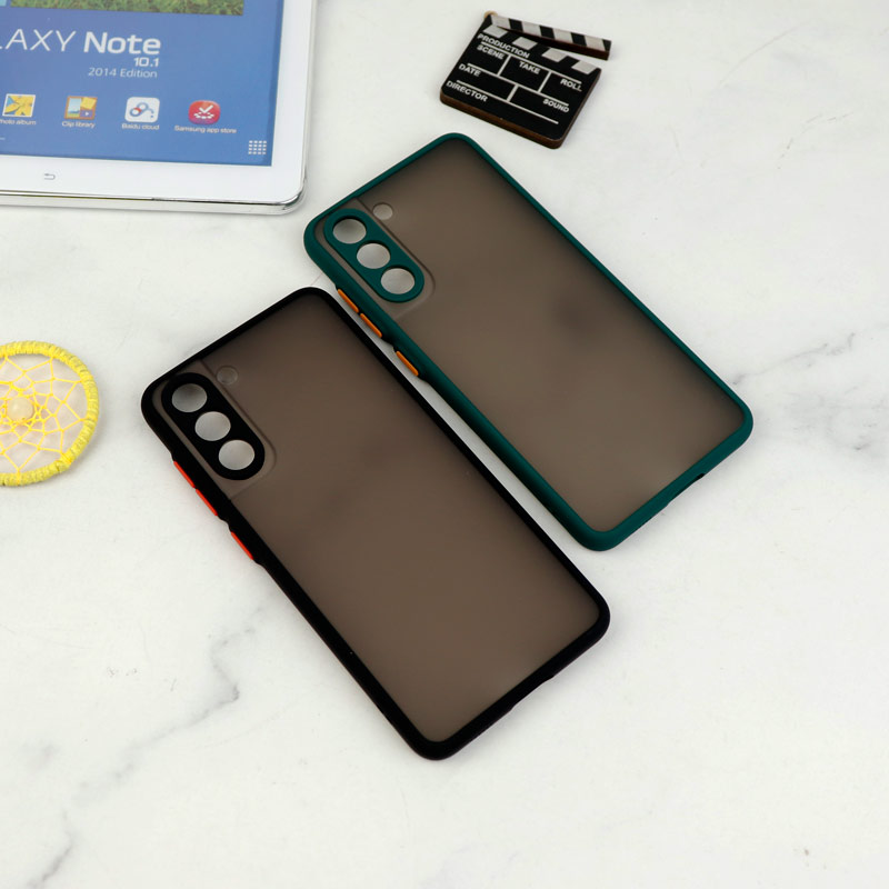 قاب PC مات محافظ لنز دار Samsung Galaxy S21 FE 5G