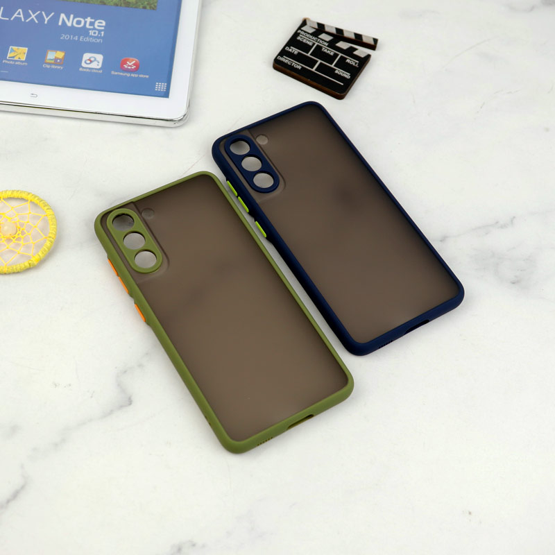 قاب PC مات محافظ لنز دار Samsung Galaxy S21 FE 5G
