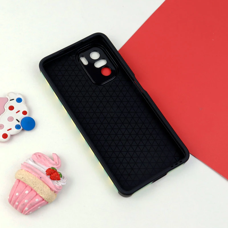 قاب کبریتی طرحدار محافظ لنزدار Xiaomi Poco F3
