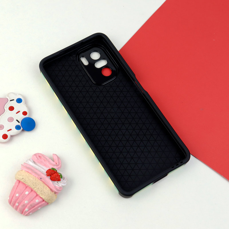 قاب کبریتی طرحدار محافظ لنزدار Xiaomi Poco F3