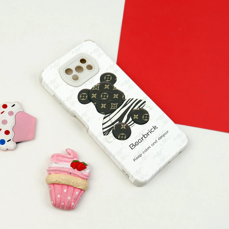 قاب کبریتی طرحدار محافظ لنزدار Xiaomi Poco X3
