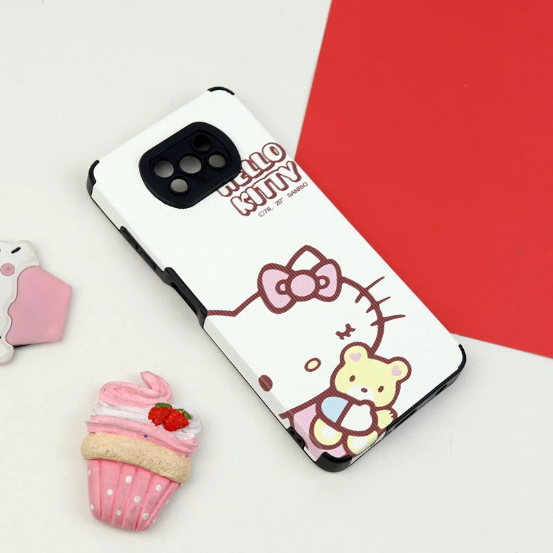 قاب کبریتی طرحدار محافظ لنزدار Xiaomi Poco X3