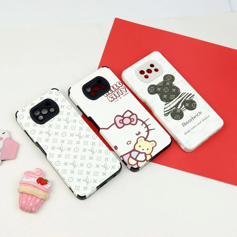 قاب کبریتی طرحدار محافظ لنزدار Xiaomi Poco X3