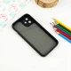 قاب اورجینال PC Carbon محافظ لنز دار iPhone 12 مشکی