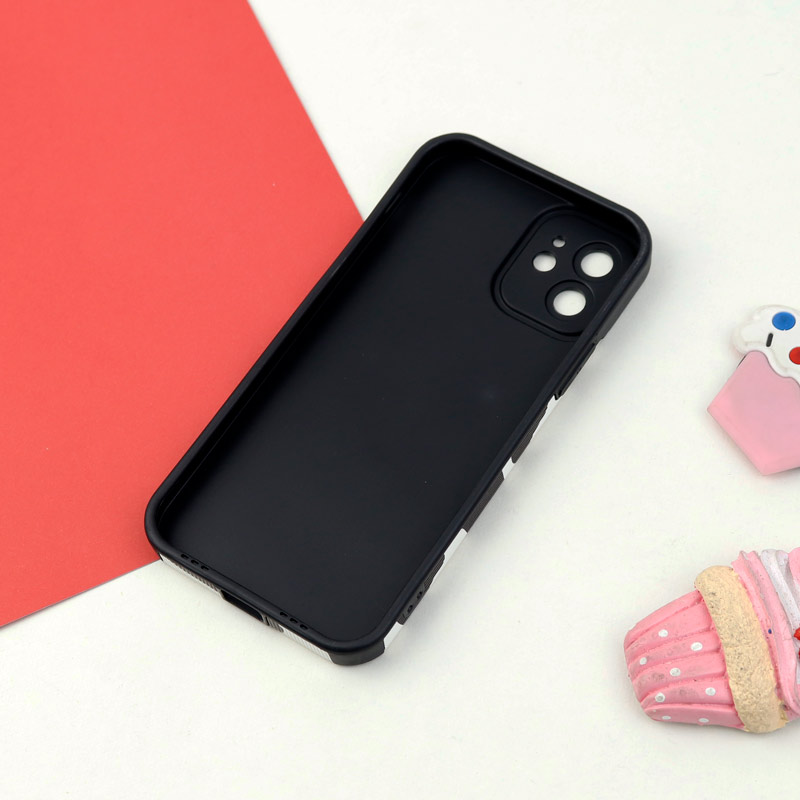 قاب کبریتی طرحدار محافظ لنزدار iPhone 12