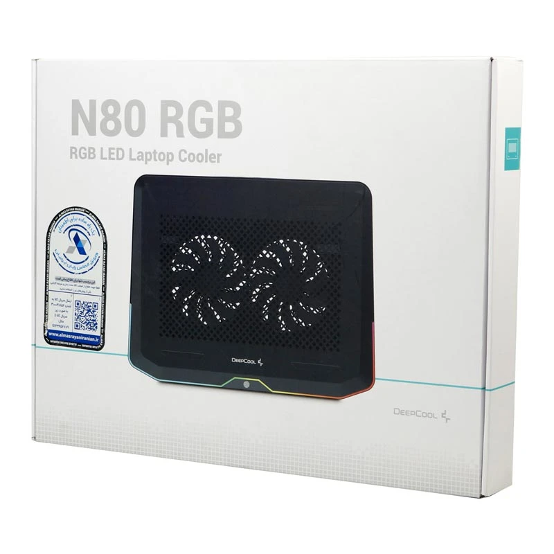 کول پد لپ تاپ Deepcool N80 RGB