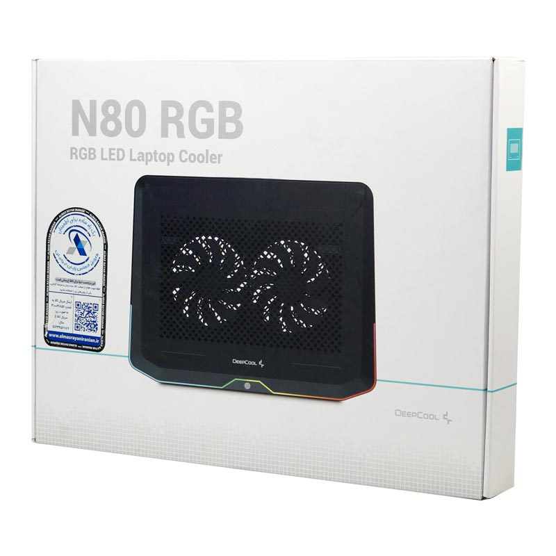 کول پد لپ تاپ Deepcool N80 RGB