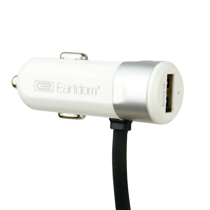 شارژر فندکی 2 سر فست شارژ Earldom ES-157 2.1A