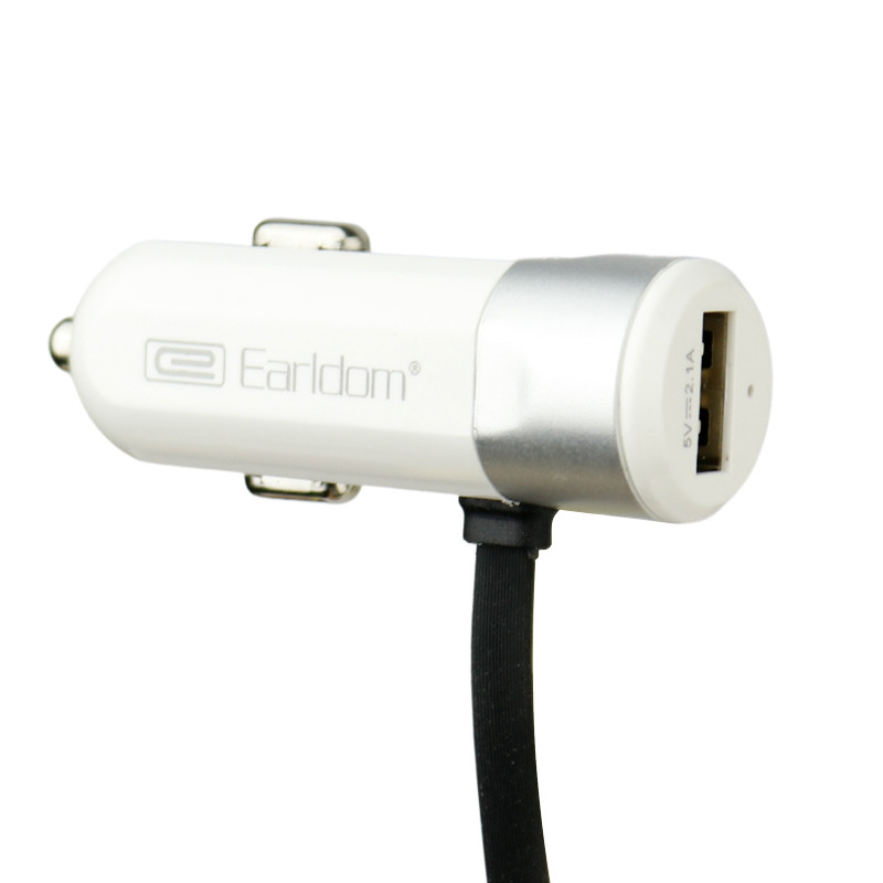 شارژر فندکی 2 سر فست شارژ Earldom ES-157 2.1A