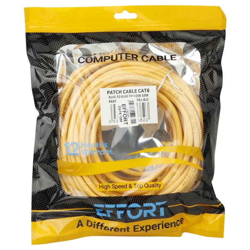 کابل شبکه Effort Cat6 10m