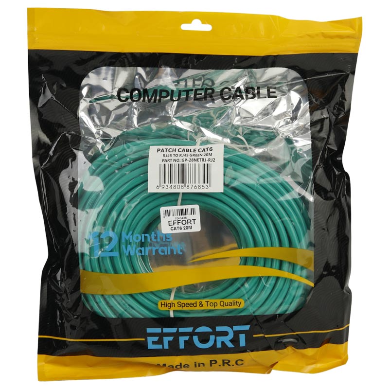 کابل شبکه Effort Cat6 20m
