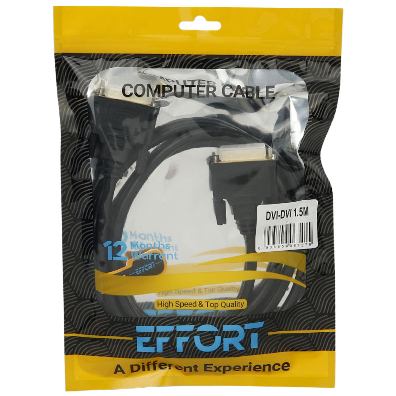 کابل Effort DVI-D (Dual Link) 1.5m