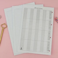 کاغذ کلاسوری 4 حلقه 100 برگ ایفل