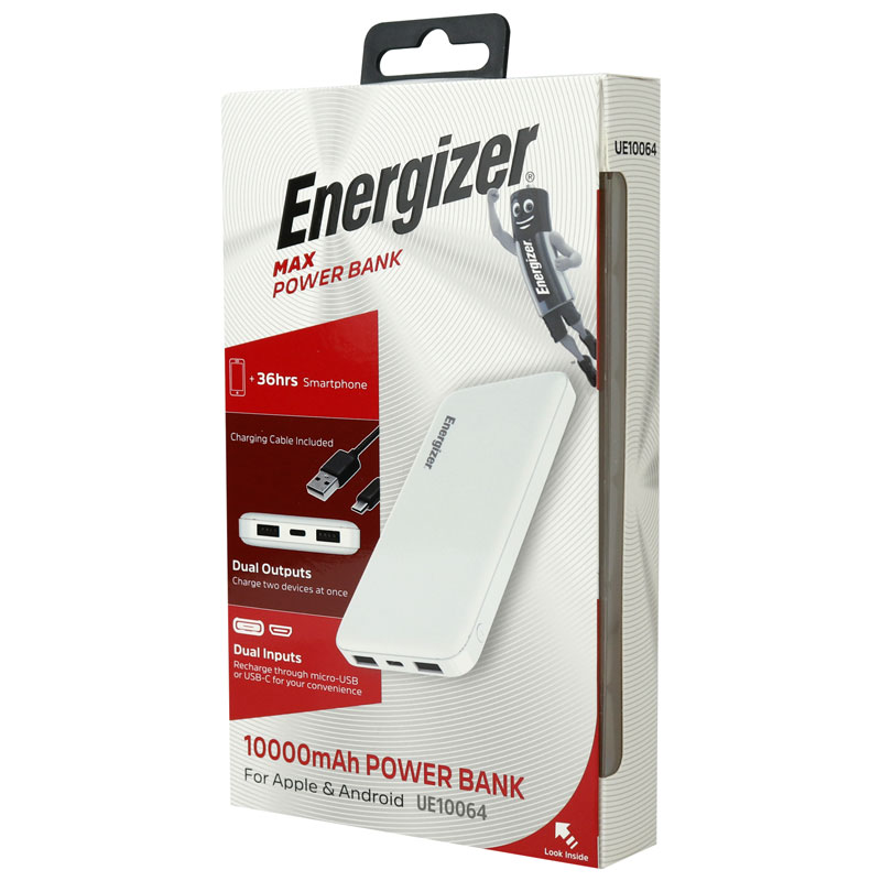 پاور بانک 10000 انرجایزر Energizer UE10064