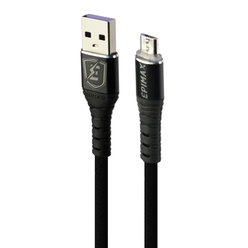 کابل کوتاه میکرو یو اس بی فست شارژ Epimax EC-04 8A 30cm