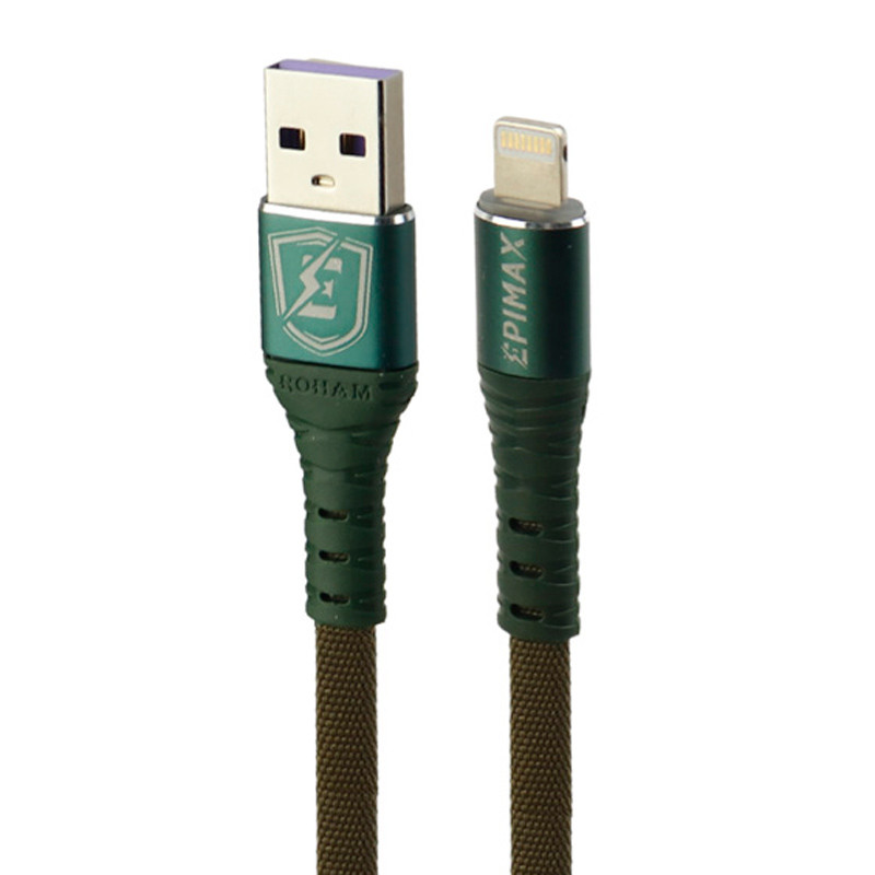 کابل کوتاه آیفونی فست شارژ Epimax EC-06 8A 30cm