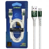 کابل میکرو یو اس بی فست شارژ 7 آمپر اپی مکس EC-45 طول 1 متر
