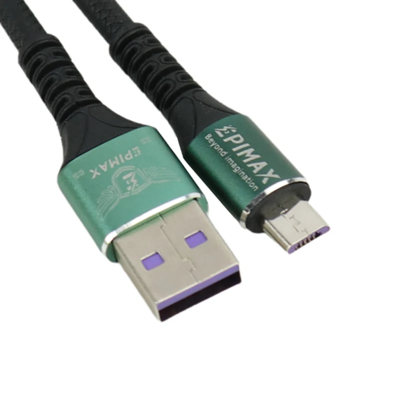 کابل میکرو یو اس بی فست شارژ 7 آمپر اپی مکس EC-45 طول 1 متر
