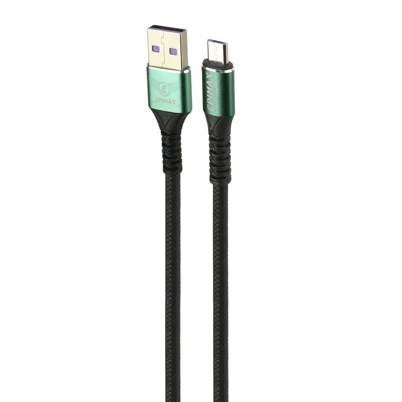 کابل میکرو یو اس بی فست شارژ 7 آمپر اپی مکس EC-45 طول 1 متر