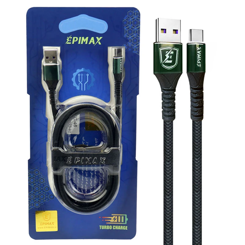 کابل تایپ سی فست شارژ 7 آمپر اپی مکس EC-46 طول 1 متر