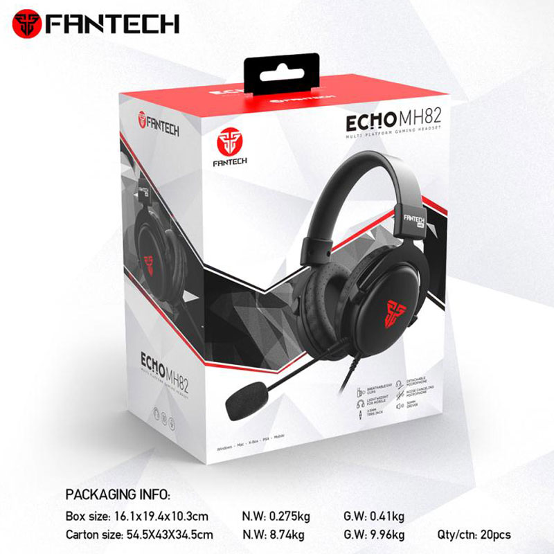هدست گیمینگ سیم دار Fantech ECHO MH82