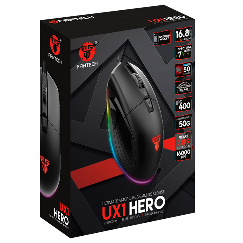 موس گیمینگ Fantech Hero UX1