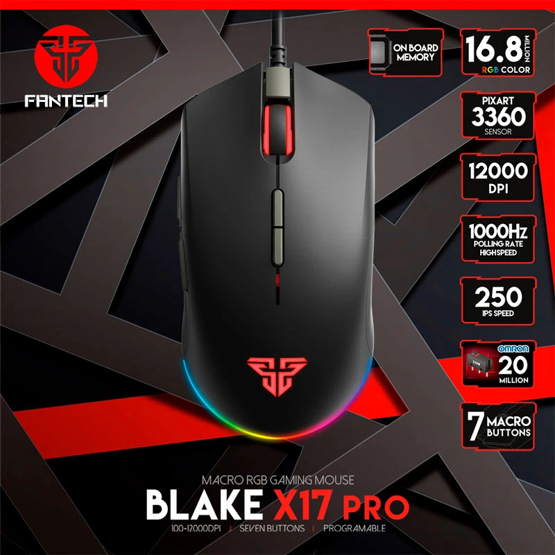 موس گیمینگ فنتک X17 Pro