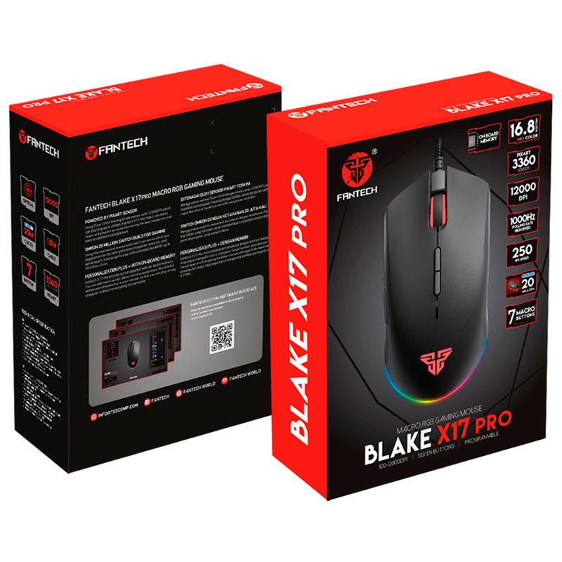 موس گیمینگ فنتک X17 Pro
