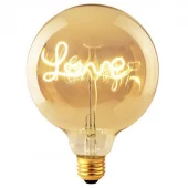 لامپ فیلامنتی حبابی 4 وات G125-RDS-LOVE پایه E27
