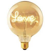 لامپ فیلامنتی حبابی 4 وات G125-RDS-LOVE پایه E27