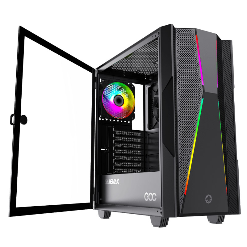 کیس کامپیوتر گیم مکس GameMax Typhoon COC ARGB