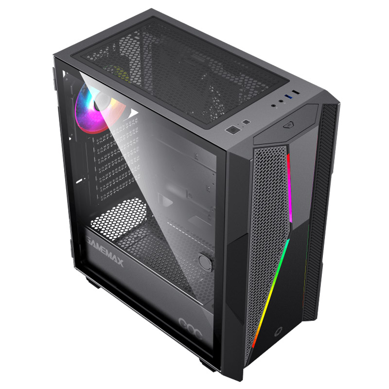کیس کامپیوتر گیم مکس GameMax Typhoon COC ARGB