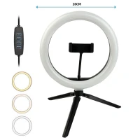 رینگ لایت رو میزی 10 اینچ Ring Fill Light HX-260